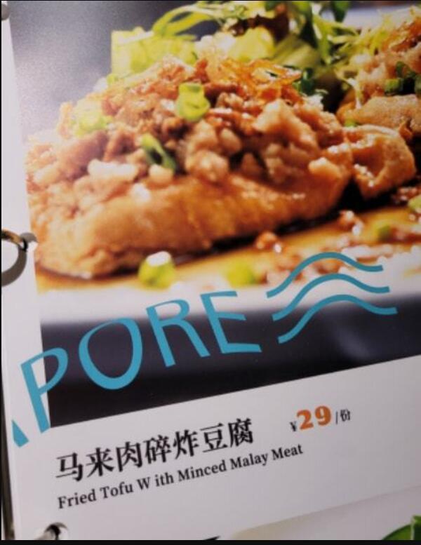 新加坡航空“餐廳”開到中國遭吐槽，網友：腦子！馬來人禁食豬肉
