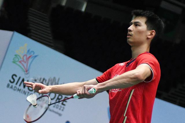 （体育）羽毛球——新加坡公开赛：赵俊鹏胜阮日