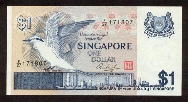 新加坡的鳥版紙幣