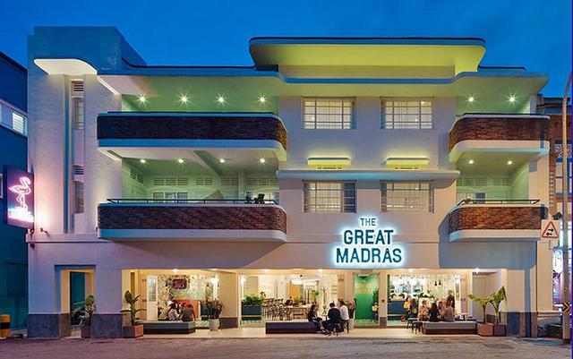 室内设计｜新加坡小印度区设计旅店