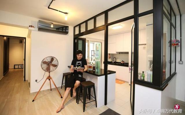 從本月起 新加坡新推出組屋全采用開放式廚房設計