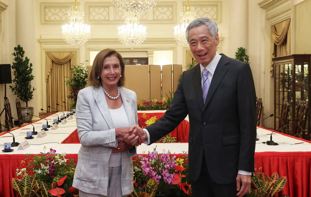 “亞洲行”首站不順，新加坡總理不留情面，佩洛西卻另有兩大動作