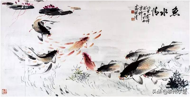 “江淮画鱼人”潘觐缋(泰州著名画家)