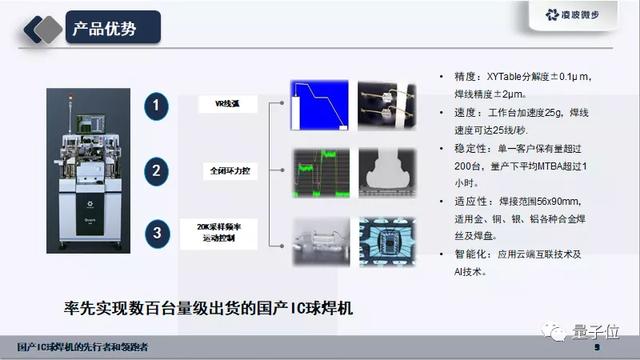 芯片制造又一卡脖子领域挤入一位国产选手，已出货数百台IC球焊机