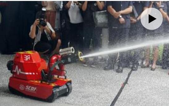 新加坡消防員變身“铠甲武士”，消防也坐上人工智慧班車！