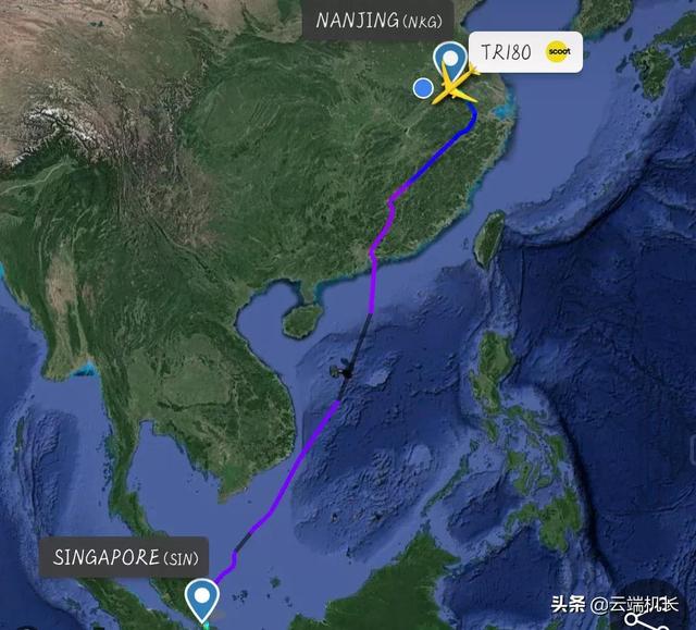 新加坡樟宜至南京禄口3742公里 你知道飞机在天上是怎么飞的吗