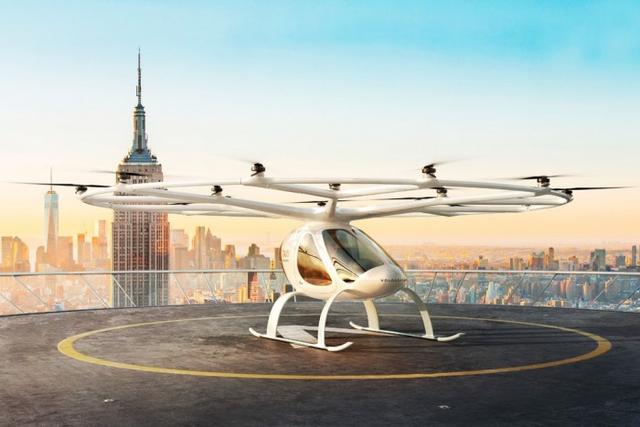 「图」Volocopter空中出租车业务落户新加坡 明年开始试运行