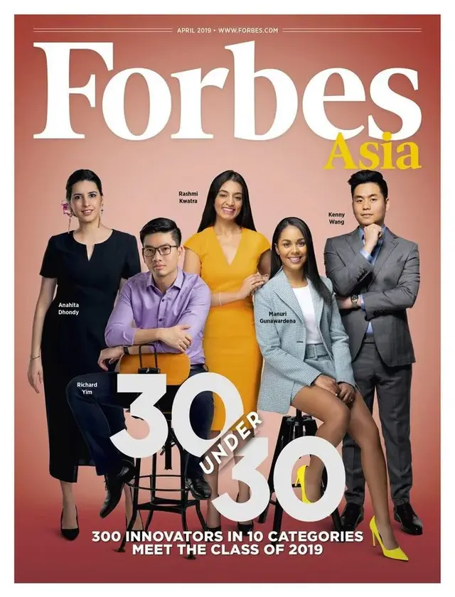 6位越南年轻人出现在福布斯杂志亚洲30岁以下精英榜名单中
