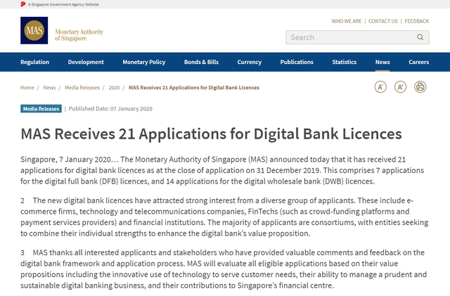 行业前沿｜21家企业竞逐新加坡数字银行牌照