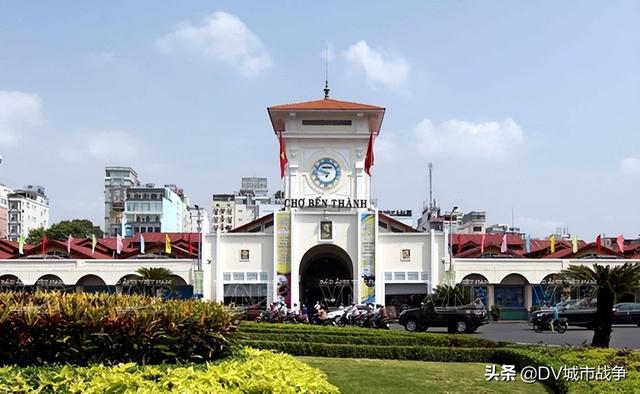 越南胡志明市槟城市场热闹回归 国际游客往来如梭