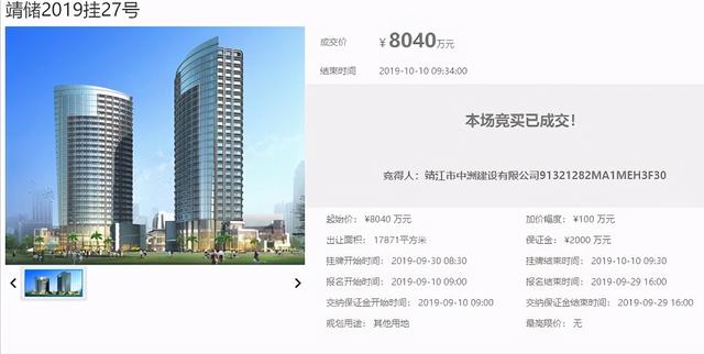 靖江这里将新建一座社区商业综合体和一座4轨制幼儿园