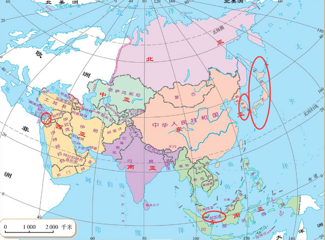 亞洲有四個發達國家，爲何卻都是小國？
