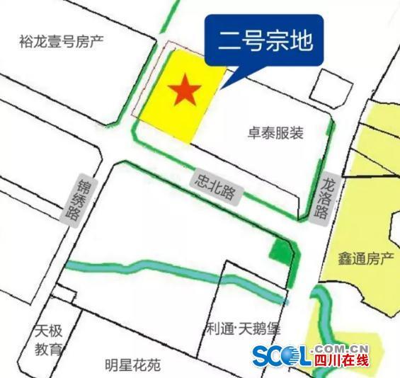 成都375亩地拍卖 华府地块成交楼面价达10900元