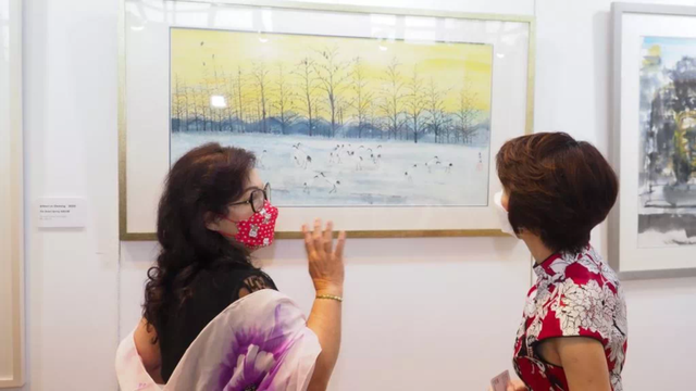 新加坡国际妇女美术展圆满成功