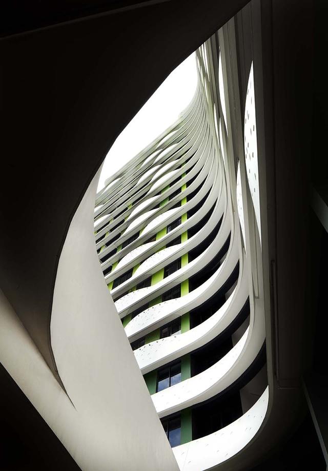 榜鹅水滨台组屋，新加坡：零能耗大规模住宅的先驱