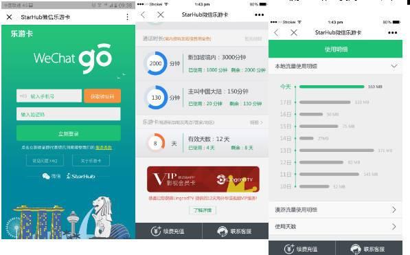 微信在东南亚推“WeChat GO 微信乐游卡”，聊微信免流量