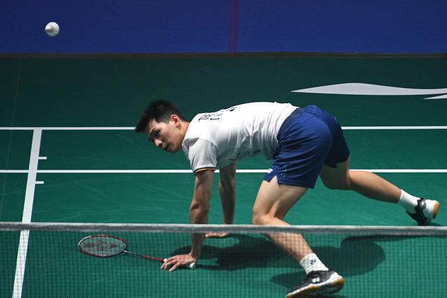 （体育）羽毛球——新加坡公开赛：赵俊鹏无缘决赛
