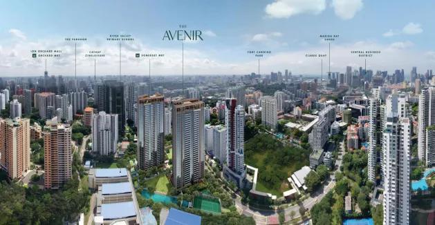 「新加坡房产」乌节路永久地契新公寓The Avenir