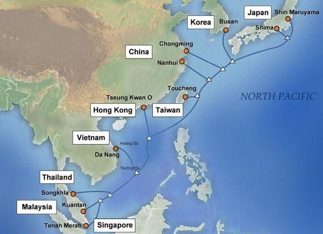 APG海底光缆系统越南段将于4月10日恢复运营
