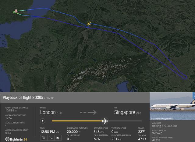 发动机振动！又是波音：载243人，新加坡航班返航，问题多严重？
