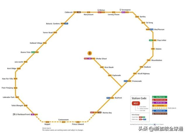 新加坡“环线”地铁延长，未来会方便很多居民