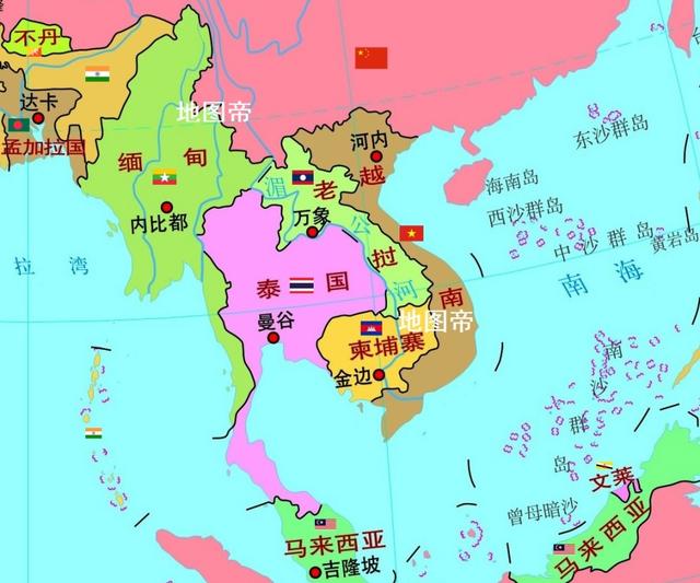 從地緣看泰國：令人刮目相看的中南半島“中央之國”，地跨兩洋