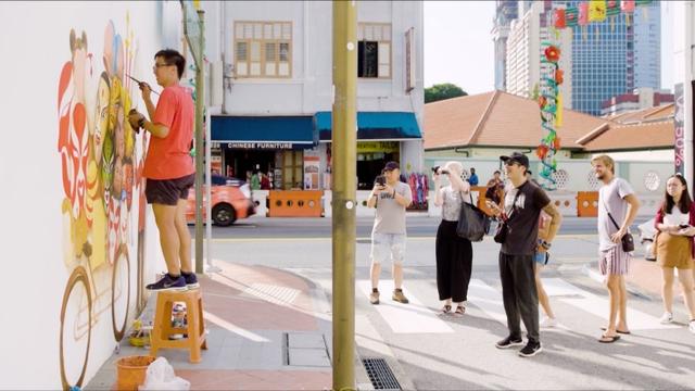 「新加坡旅遊」尋訪牛車水街頭藝術