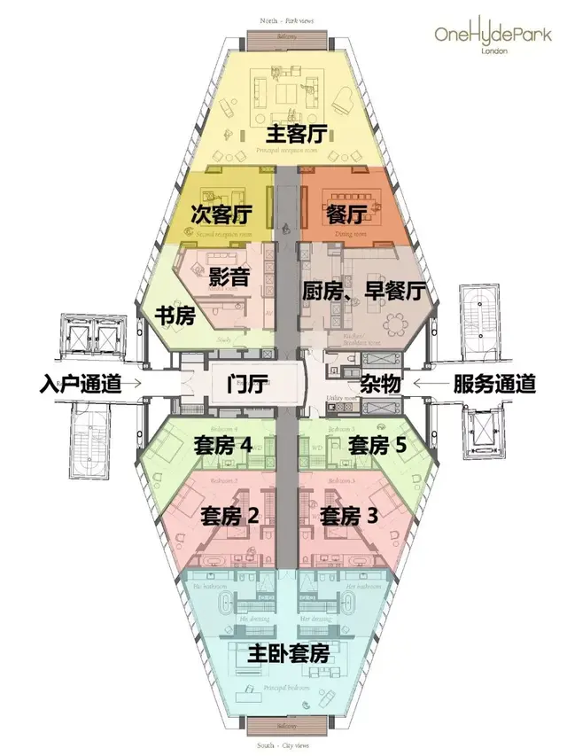 全球顶级豪宅户型设计大比拼