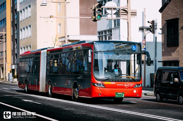 與澳大利亞車身廠合作,首款産品是公交,斯堪尼亞這麽殺入日本市場