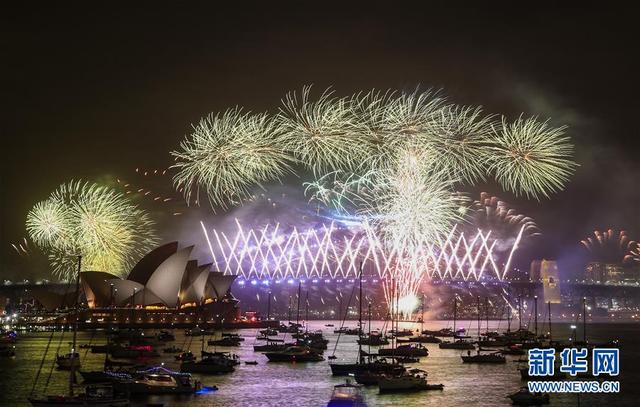 世界各地迎新年