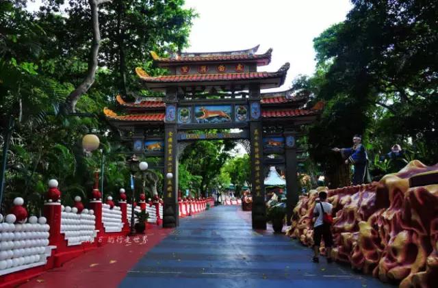 充滿華族傳統文化與神話的公園式別墅——新加坡虎豹別墅