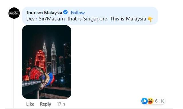英國權威雜志“國家地理”鬧烏龍，新加坡和馬來西亞傻傻的分不清