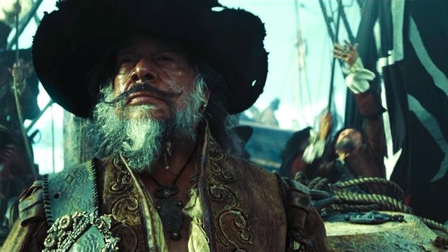 加勒比海盜系列電影中的15位海盜船長：各個都是一方的霸主