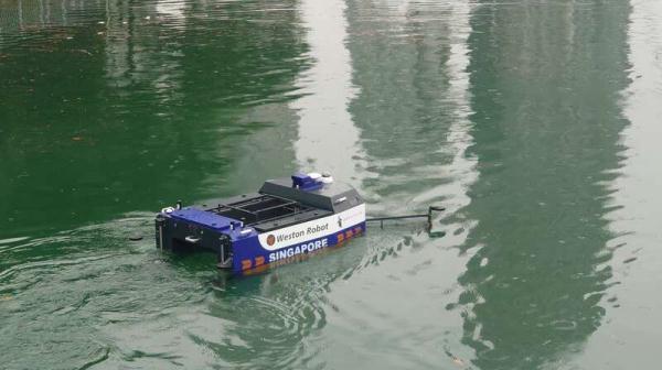 河面也有“掃地機器人”？博士團隊用科技賦能青山綠水