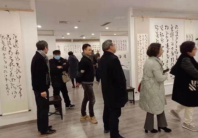 狂草人生“醉墨淋漓”李鹤林书法展在杭州市吴山品悦艺术馆亮相