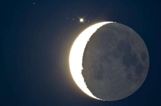 2019年4月天象預報，流星雨，木星伴月盡收眼底！