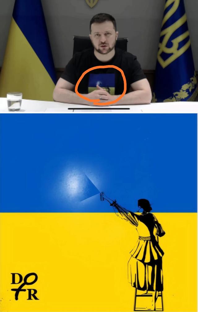 乌克兰总统T恤图案新设想