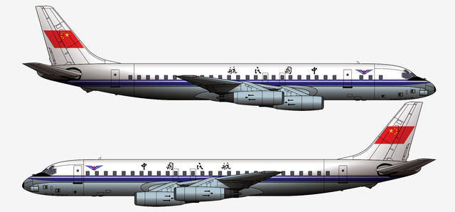 細身段、小蠻腰，幾種結緣中國民航的四發窄體噴氣客機辨別小科普