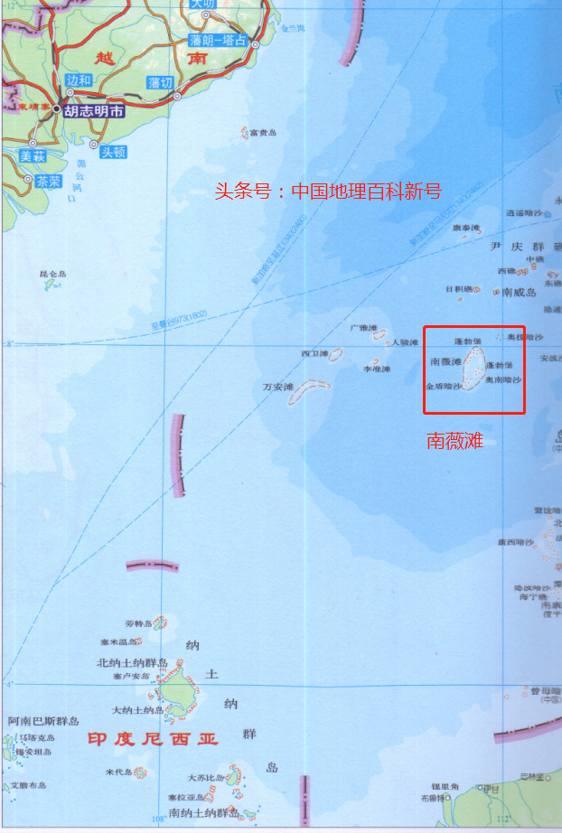 南沙群岛南薇滩，填海造陆可以超越香港、新加坡