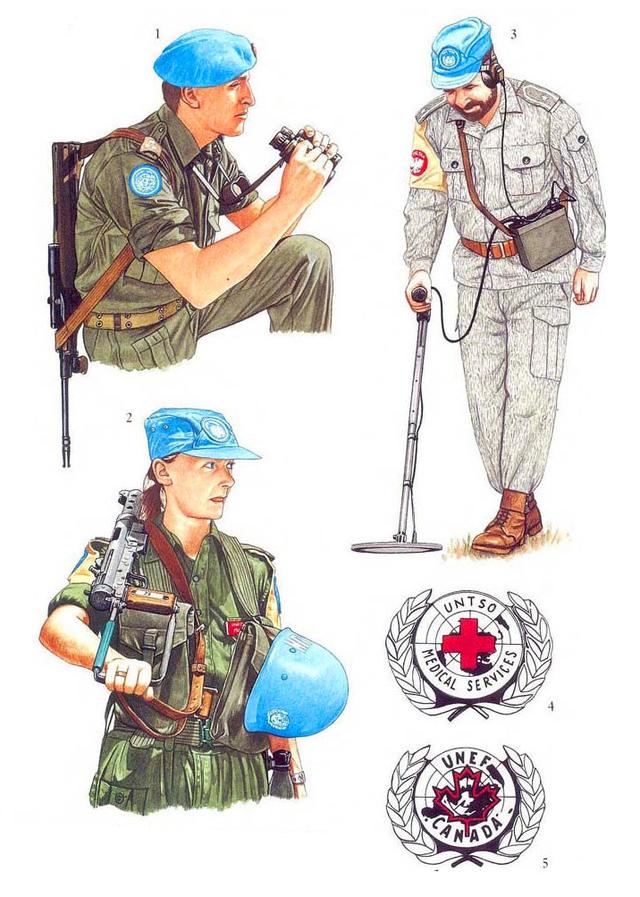 聯合國部隊軍服圖冊