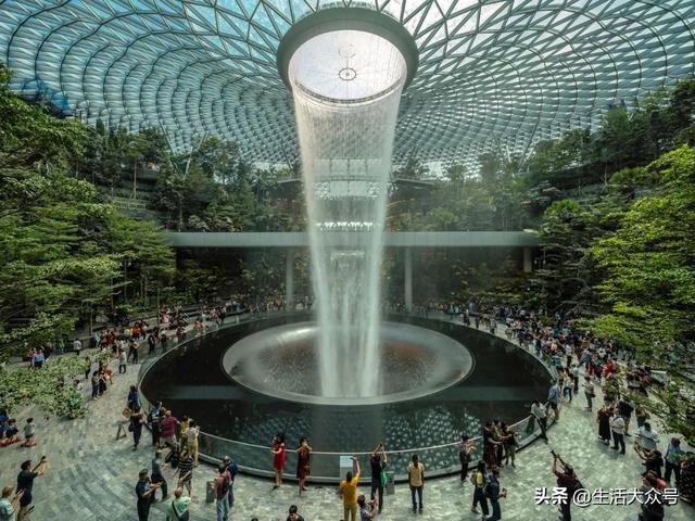 新加坡樟宜國際機場之核心Jewel Changi