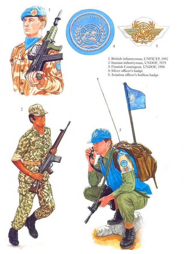 聯合國部隊軍服圖冊