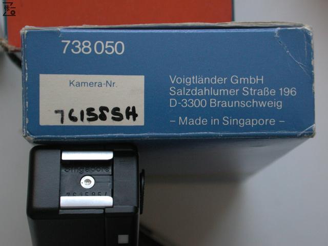 Voigtländer Vitoret 110 EL口袋照相機！Rollei公司在新加坡制造