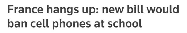 手機，洪水猛獸？法國立法禁止校內使用！沒收手機引新加坡爭論