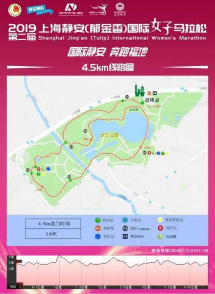 2019上海静安（郁金香）国际女子马拉松将在大宁郁金香公园举行 比赛期间公园将临时闭园