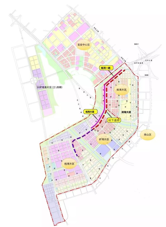 前海紫荆街地下空间方案公示，新加坡企业主导