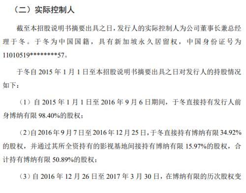 博納影業苦等5年後回歸A股，老板于冬生意經被曝光！左手新加坡綠卡、右手主旋律電影，章子怡虧慘了