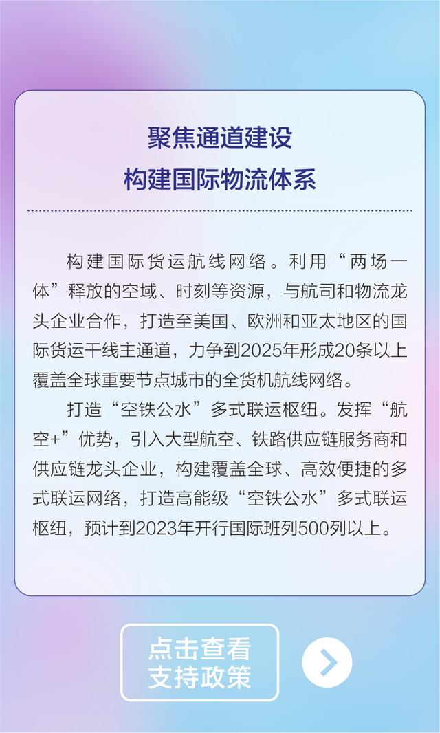 面向全球释放发展机遇！今天双流“云”推介航空物流环境