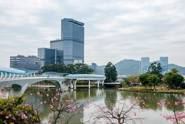 广州高颜值免费公园，依靠南沙蕉门河建造，游客不多