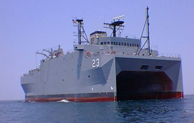 這兩天美第七艦隊旗艦攻擊艦登陸艦間諜船補給艦紛紛進南海